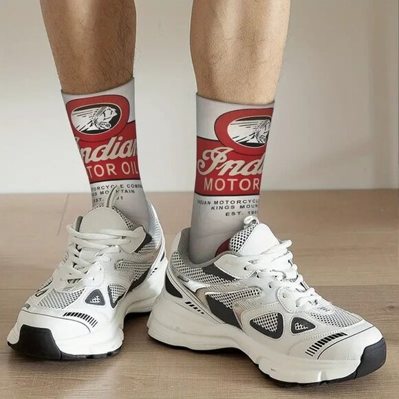 NEW / Indian Motorcycle Gift Lot of 3 (Three) Beenie, Gaiter & Socks  (2C1) - Picture 9 of 14